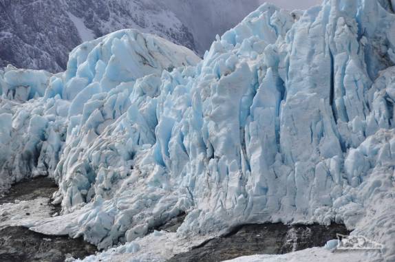 Uma imponente geleira do Drygalski Fjord, na Geórgia do Sul